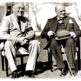 Los globos terráqueos gemelos de Roosevelt y Churchill - Mappin
