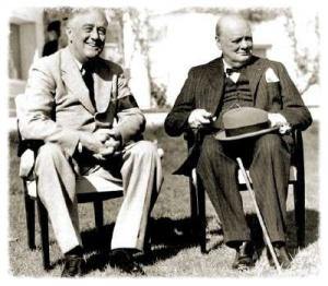 Los globos terráqueos gemelos de Roosevelt y Churchill - Mappin
