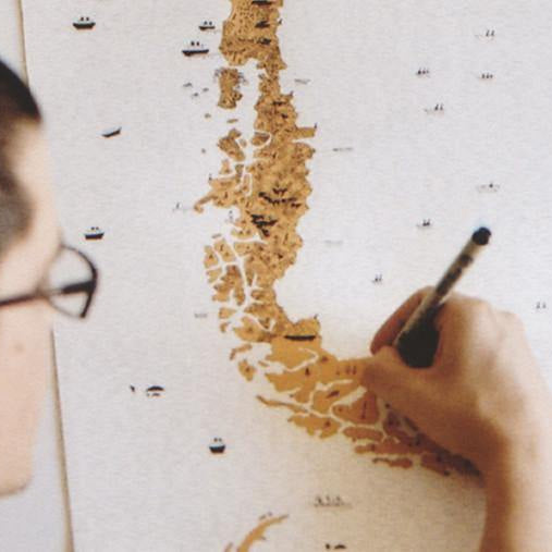 Tomás Id, el dibujante del efecto isla de Chile - Mappin