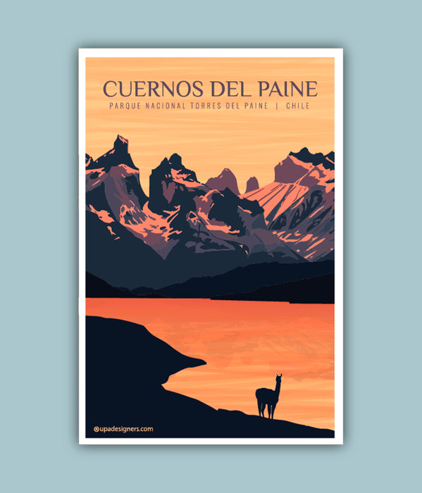 Sticker Cuernos del Paine