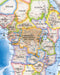 Mapa Político de África - Lámina con Flejes - Mappin