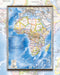 Mapa Político de África - Lámina con Flejes - Mappin