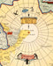 Mapa de la Antártica y la expedición de Byrd - Enmarcado - Mappin