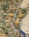 Mapa Ilustrado de Argentina - Lámina - Mappin
