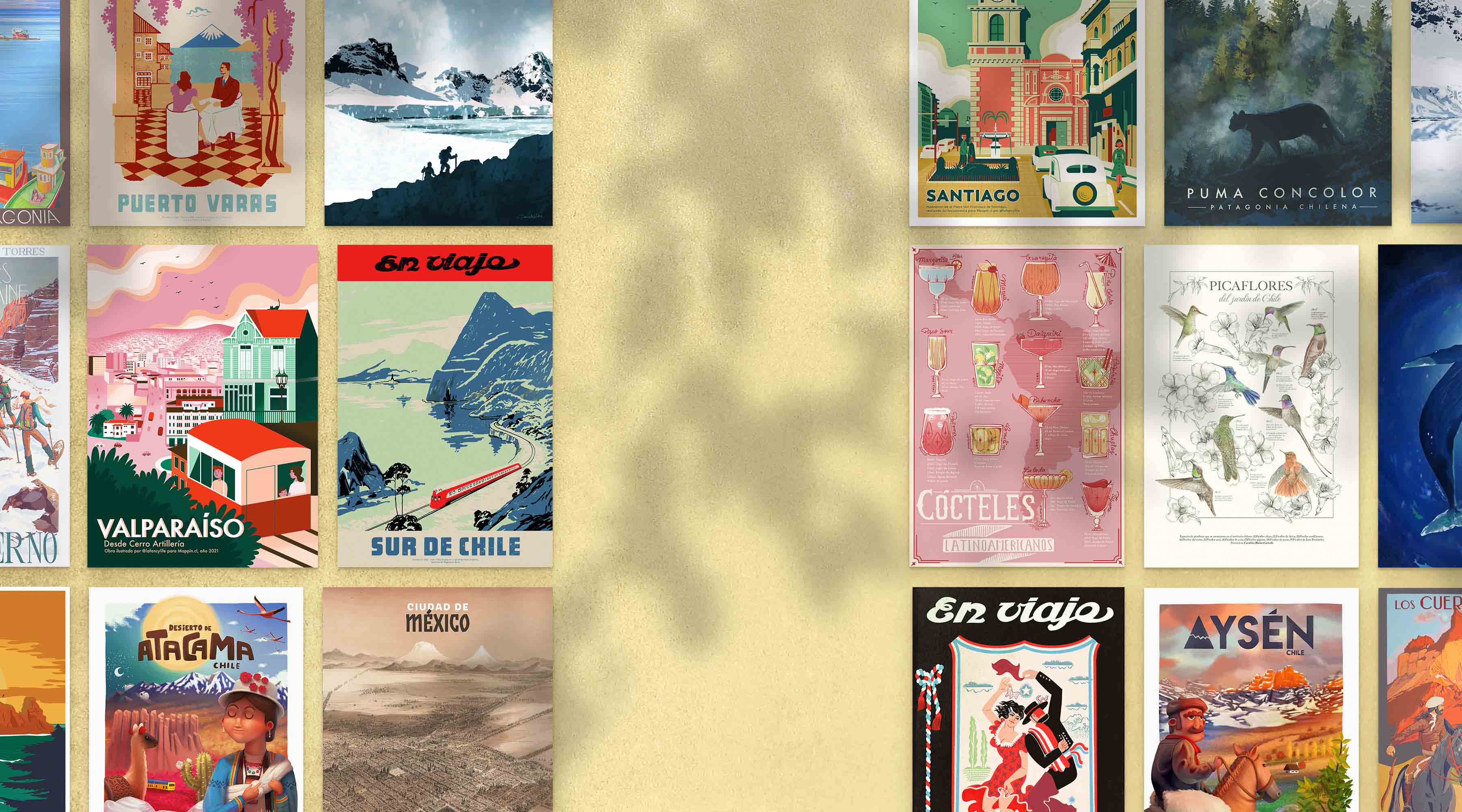 Mappin | Mapas e ilustraciones de Chile y el Mundo