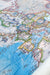 Mapa Político del Mundo (Gran Formato) - Lámina con Flejes - Mappin