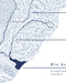 Mapa Hidrográfico de Sudamérica - Lámina - Mappin