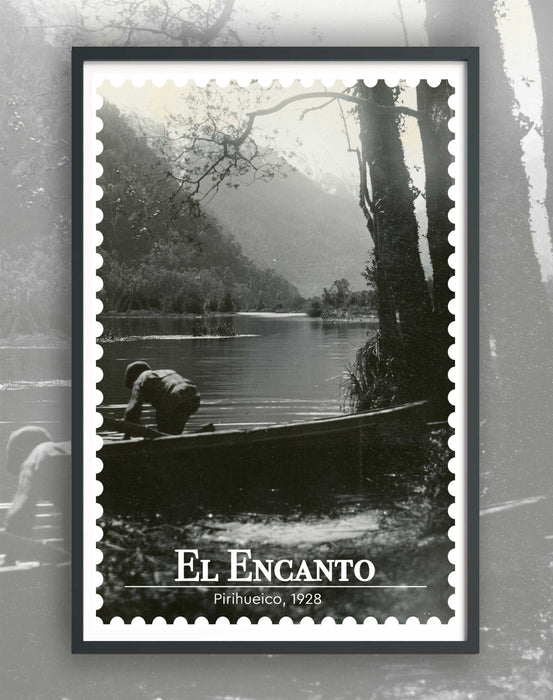 El Encanto, Pirihueico 1928 - Enmarcado