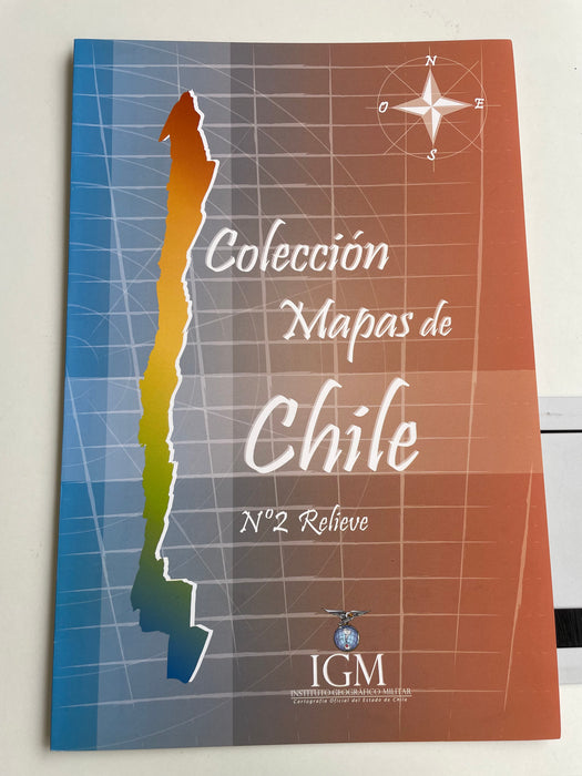 Chile Relief Map - Folding