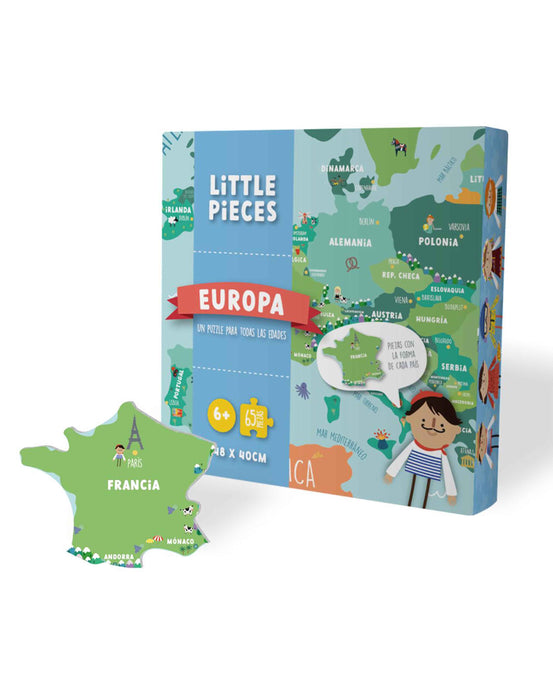 Puzzle Educativo de Europa - Rompecabezas