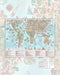 Mapa de las Creencias del Mundo - Lámina - Mappin