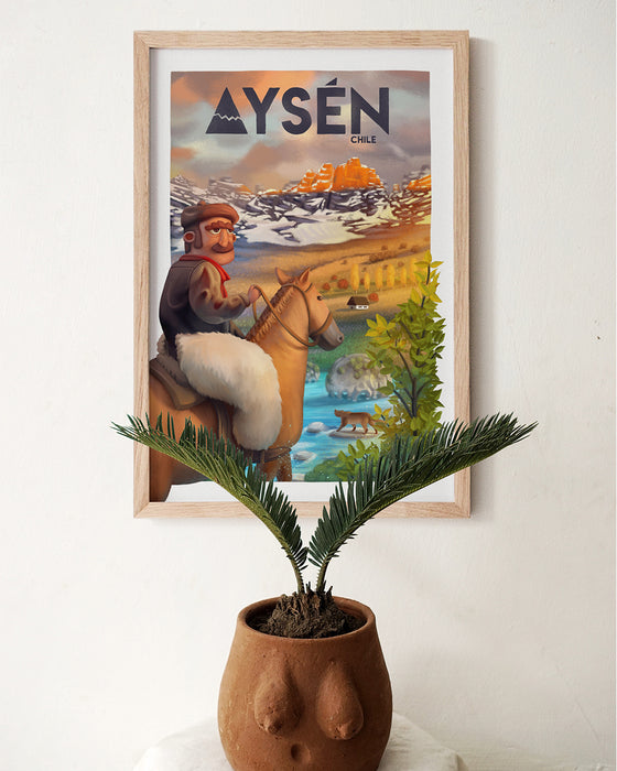 Poster Aysén - Enmarcado