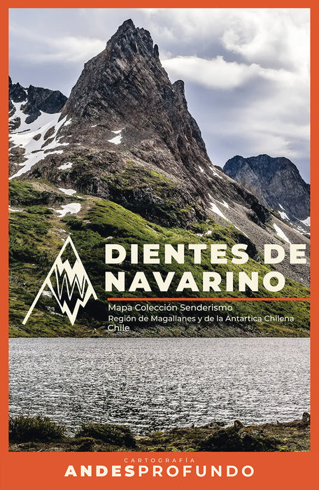 Mapa de Senderismo Dientes de Navarino - Plegable