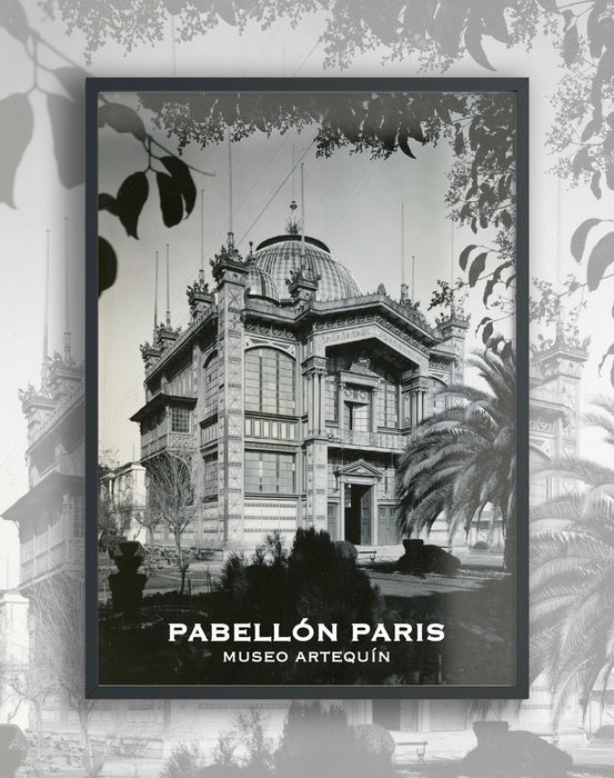 Pabellón Paris, Estación Central - Enmarcado