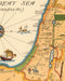 Mapa Pictórico de Palestina - Enmarcado - Mappin