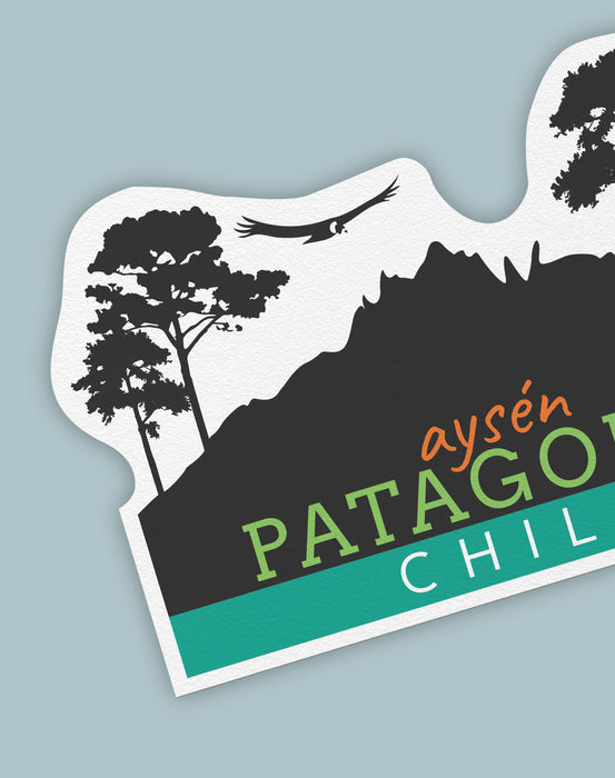 Sticker Aysén Patagonia Cerro