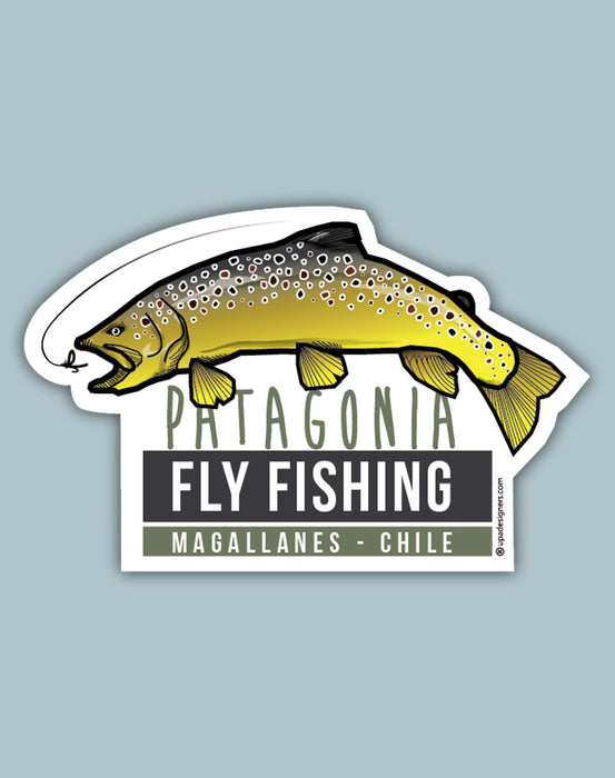 Sticker Fly Fishing Magallanes