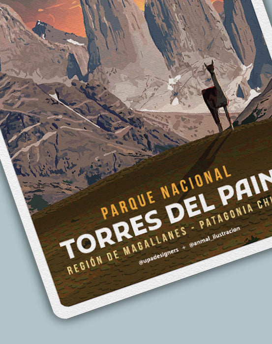 Sticker PN Torres del Paine