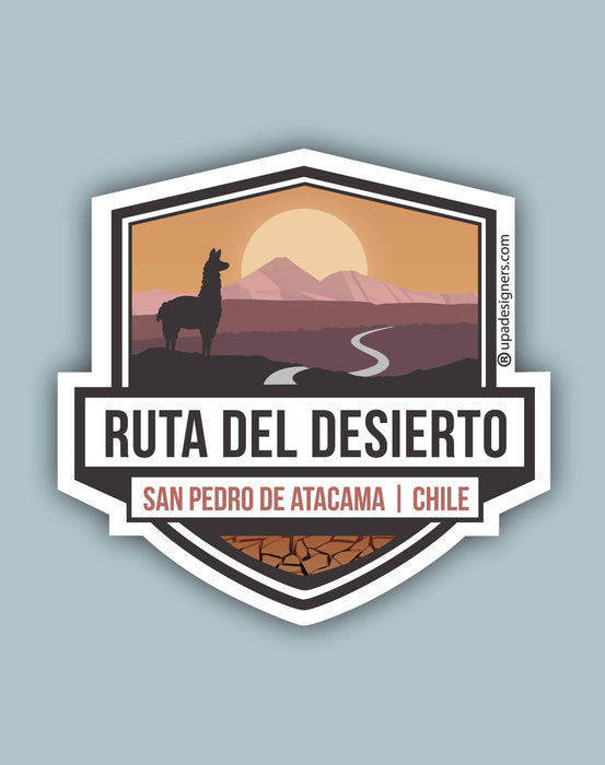 Desert Route Sticker