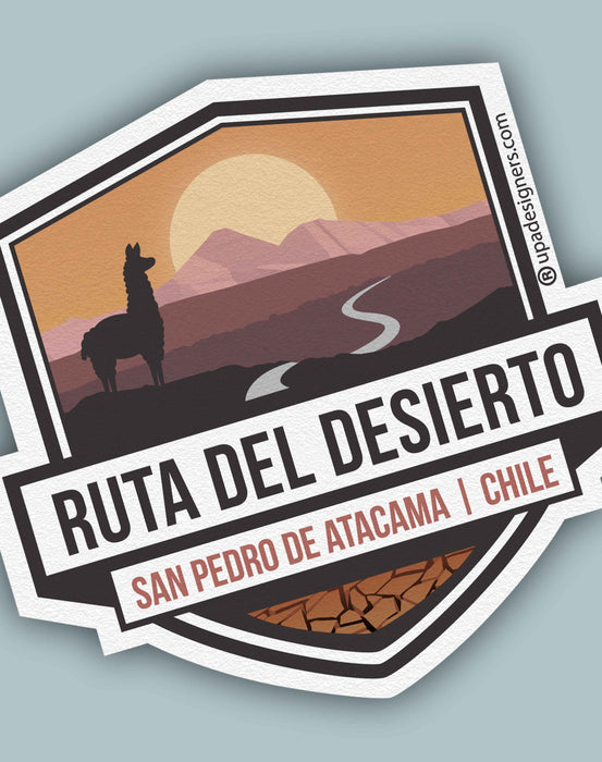Desert Route Sticker