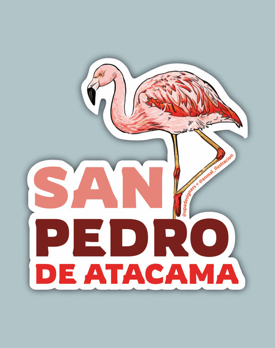 Sticker Flamenco San Pedro de Atacama
