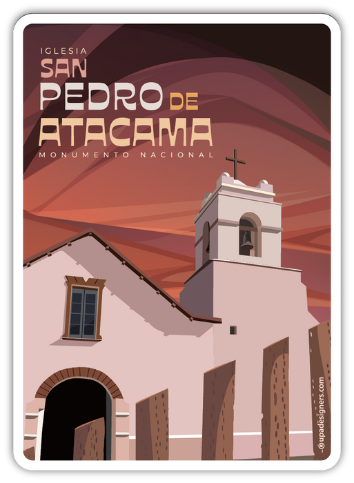 Sticker Iglesia San Pedro de Atacama