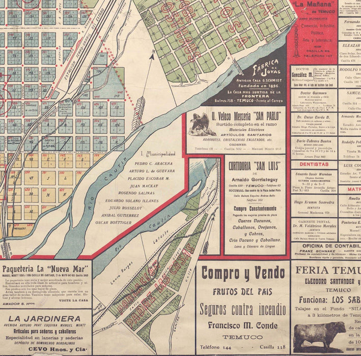 Temuco de 1919 - Lámina