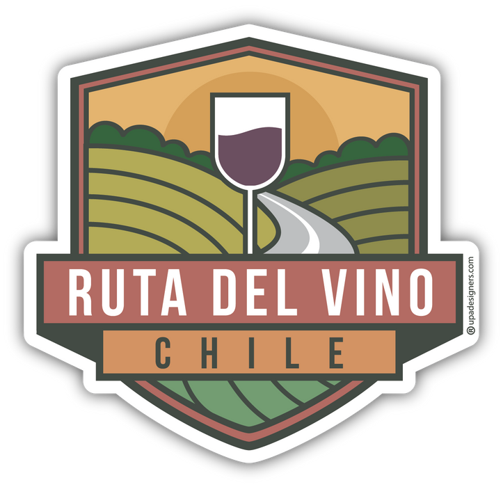 Vino Racing Sticker Sticker Ruta del Vino — Mappin