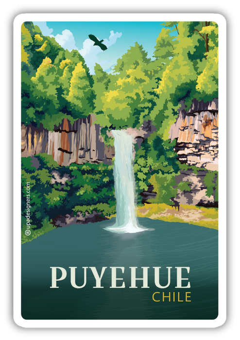 Sticker Salto Puyehue