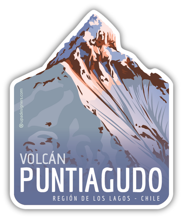 Sticker Volcán Puntiagudo