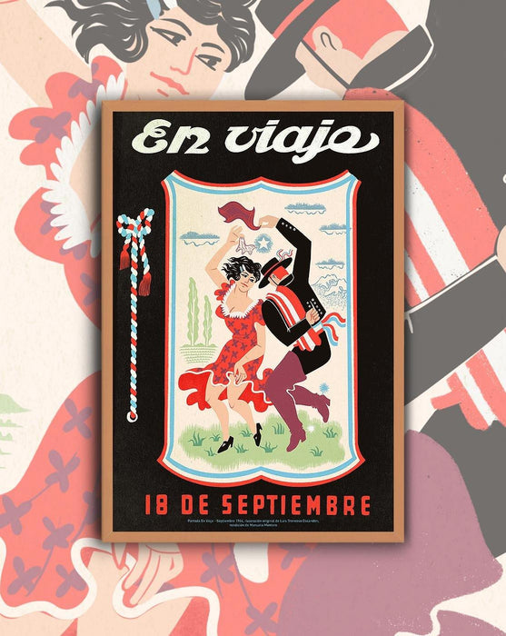 Poster 18 de Septiembre - Enmarcado - Mappin