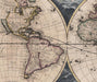Mapa Mundi Tierra Nueva - Enmarcado - Mappin