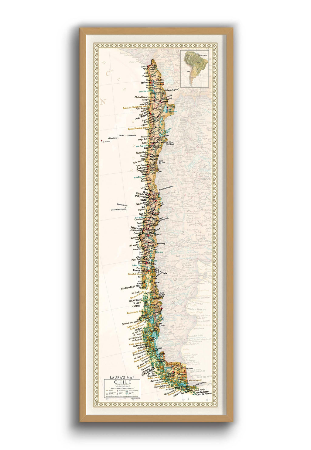 Mapas de Chile: Actualizados — Mappin