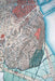 Mapa de Barcelona antiguo - Enmarcado - Mappin
