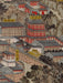 Mapa ilustrado del Palacio Rehe (Chengdé), China - Enmarcado - Mappin