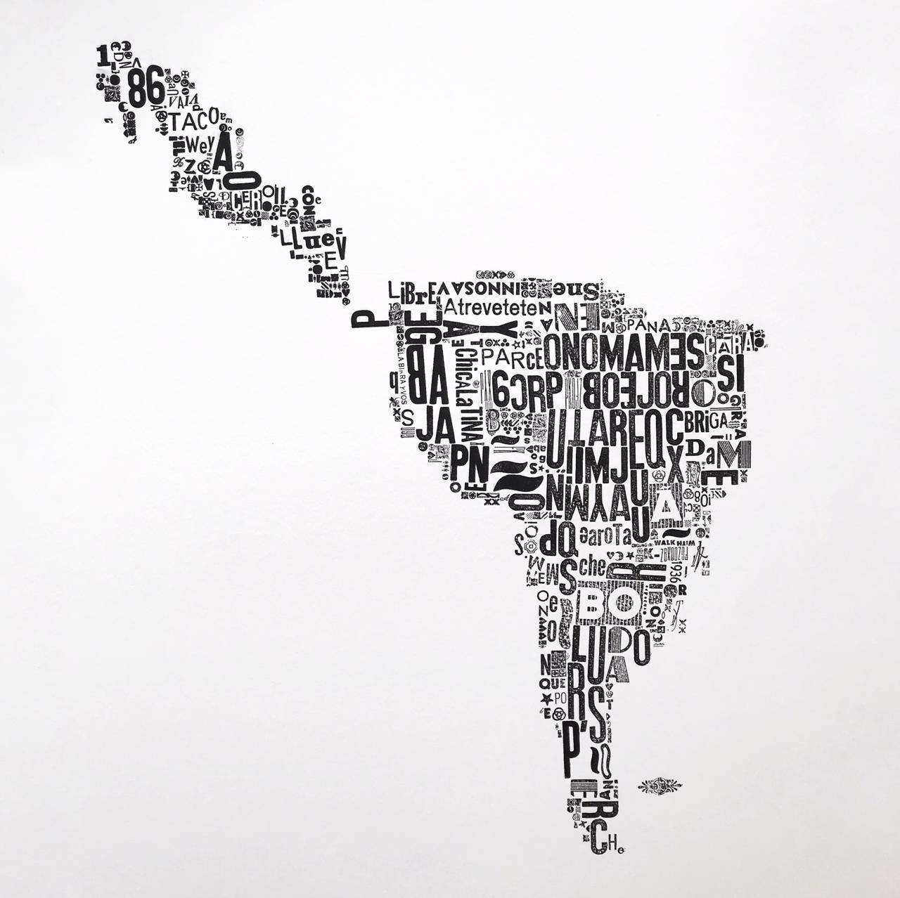 Latinoamérica Unida - Lámina - Mappin