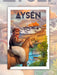 Poster Aysén - Lámina - Mappin