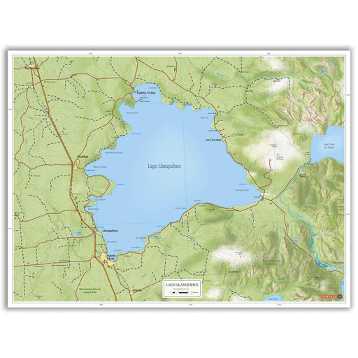 Lago Llanquihue - Lámina - Mappin