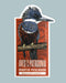 Sticker Martín Pescador Aves de la Patagonia - Mappin
