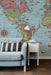 Mapa Mundi ilustrado - Deco Mural - Mappin