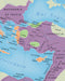 Mapa del Imperio de Alejandro Magno - Lámina - Mappin