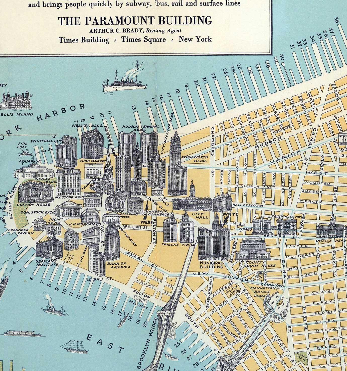 Nueva York ilustrado - Enmarcado - Mappin