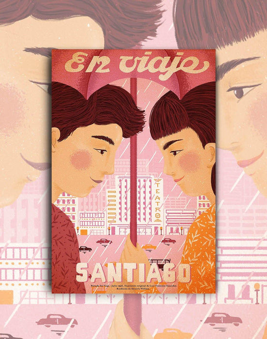 Poster Santiago Alameda - Lámina - Mappin