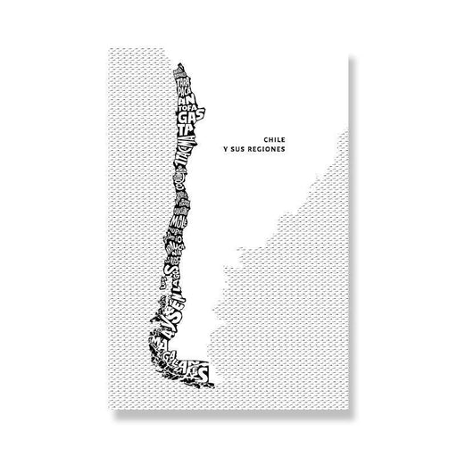 Postal de Chile Tipográfico - Mappin