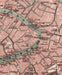 Mapa de Venecia antiguo - Enmarcado - Mappin