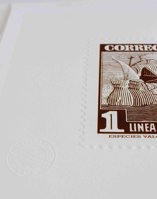 LAN Chile Stamp Sheet - 1 Cts