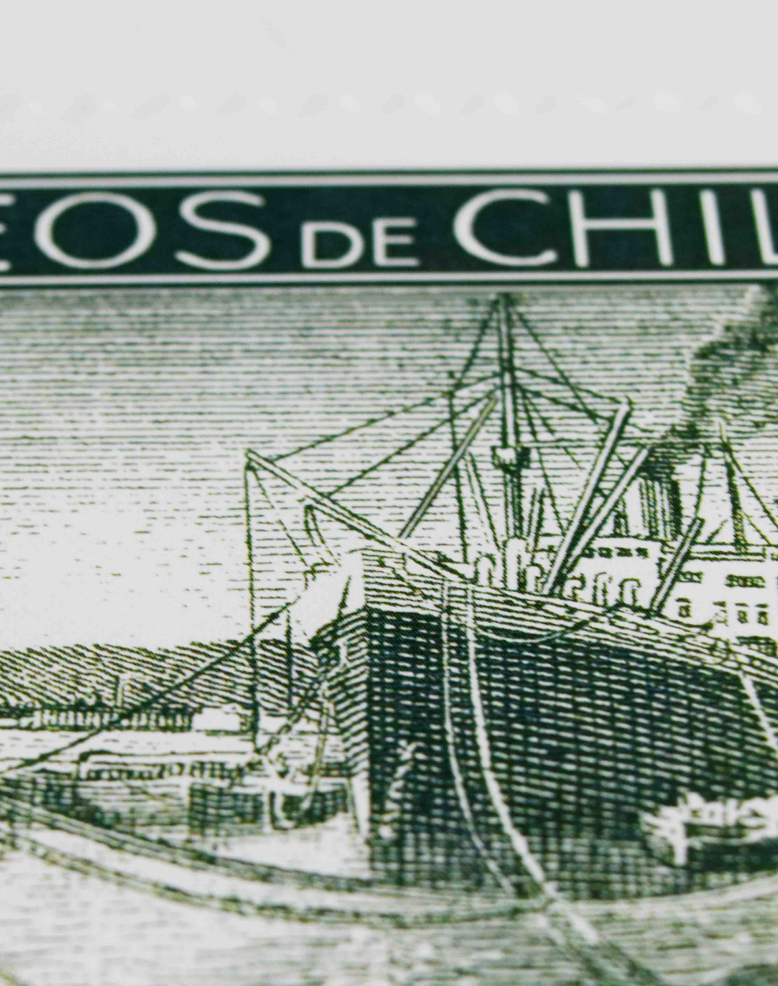Lámina Estampilla LAN Chile - 100 Cts