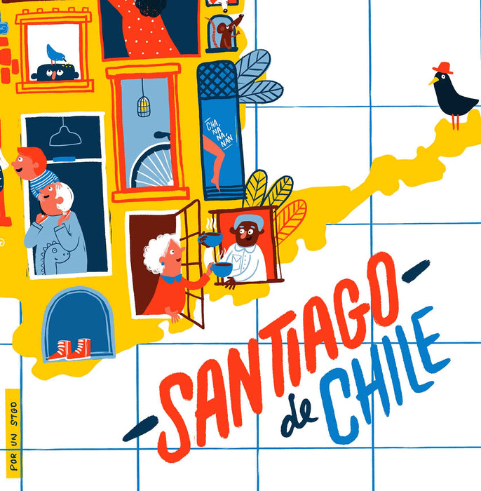 Santiago Without Borders - Print