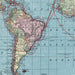 Mapa Mundi de 1948 - Enmarcado - Mappin