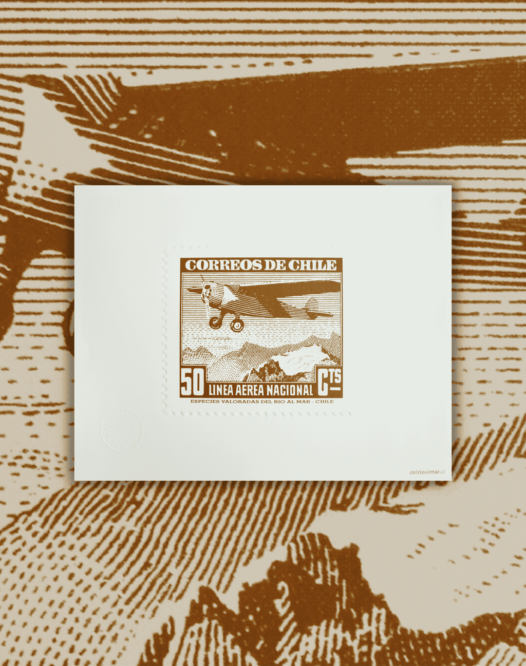 Estampillas Chilenas — Mappin